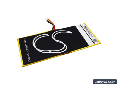 Barnes & Noble NOOK HD+9 Replacement Battery, 3.7V, 6000mAh, Li-Polymer 4