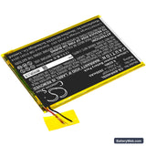 Barnes & Noble Nook 7 Replacement Battery, 3.7V, 2600mAh, Li-Polymer 2