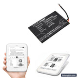 Barnes & Noble Nook Glowlight Replacement Battery, 3.7V, 2150mAh, Li-Polymer 6