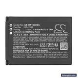 Samsung NX200 Replacement Battery, 7.4V, 800mAh, Li-ion 5