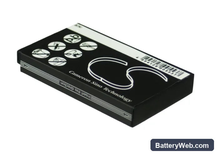Kyocera U4R Replacement Battery, 3.7V, 1100mAh, Li-ion 2