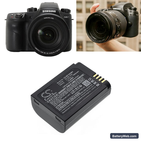 Samsung NX1 Replacement Battery, 7.2V, 1900mAh, Li-ion 6