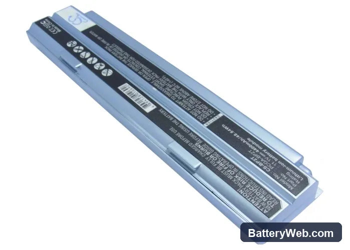 Sony VAIO PCG-TR1AP Replacement Battery, 11.1V, 4400mAh, Li-ion 2