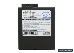 Canon DM-MV3 Replacement Battery, 7.4V, 3000mAh, Li-ion 1