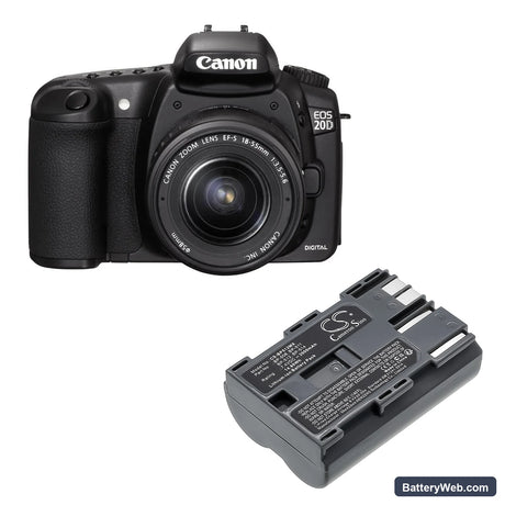 Canon DM-MV100X Replacement Battery, 7.4V, 2000mAh, Li-ion 6