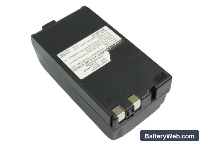 Canon E61 Replacement Battery, 6V, 4200mAh, Ni-MH 2