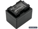Canon VIXIA HF M52 Replacement Battery, 3.6V, 2400mAh, Li-ion 2