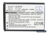 Kyocera i4R Replacement Battery, 3.7V, 500mAh, Li-ion 5