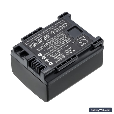 Canon FS10 Replacement Battery, 7.4V, 890mAh, Li-ion 2