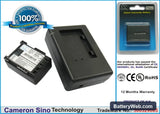 Canon Vixia HF10 Replacement Battery, 7.4V, 890mAh, Li-ion 1