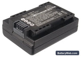 Canon VIXIA HF M52 Replacement Battery, 3.7V, 890mAh, Li-ion 1