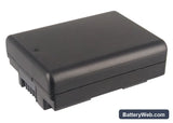 Canon VIXIA HF M52 Replacement Battery, 3.7V, 890mAh, Li-ion 4