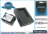 Canon Vixia HF10 Replacement Battery, 7.4V, 890mAh, Li-ion 1