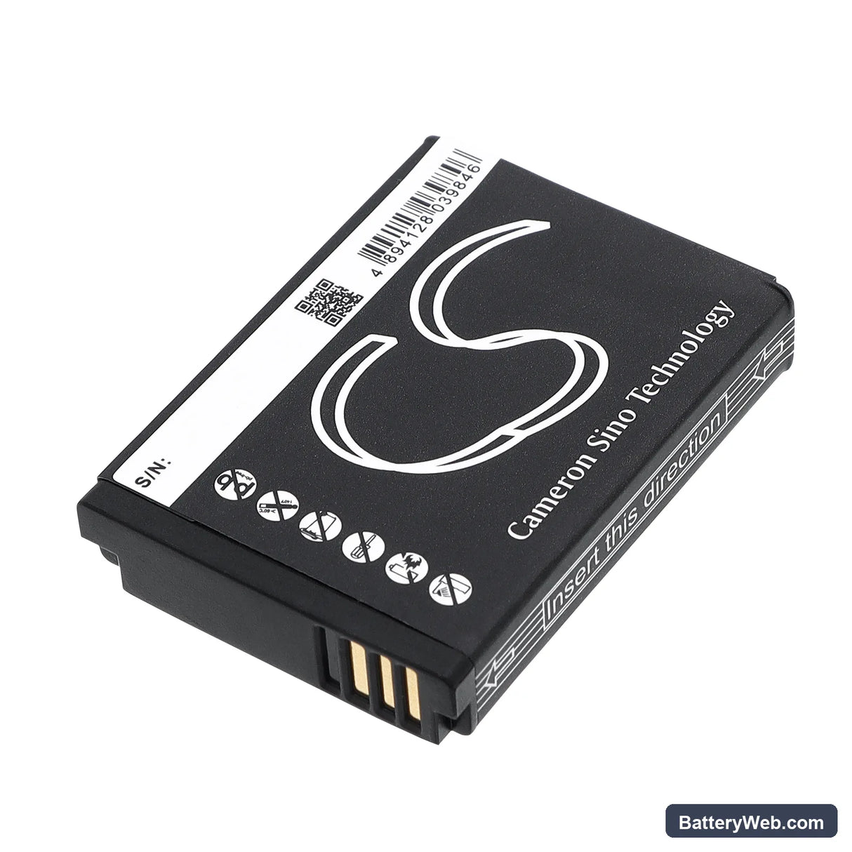 Samsung WB210 Replacement Battery, 3.7V, 750mAh, Li-ion 3