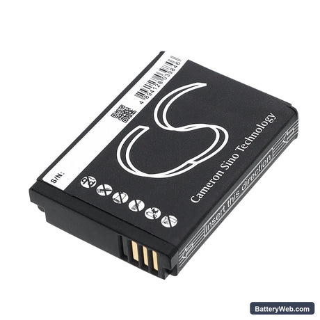 Samsung WB210 Replacement Battery, 3.7V, 750mAh, Li-ion 3