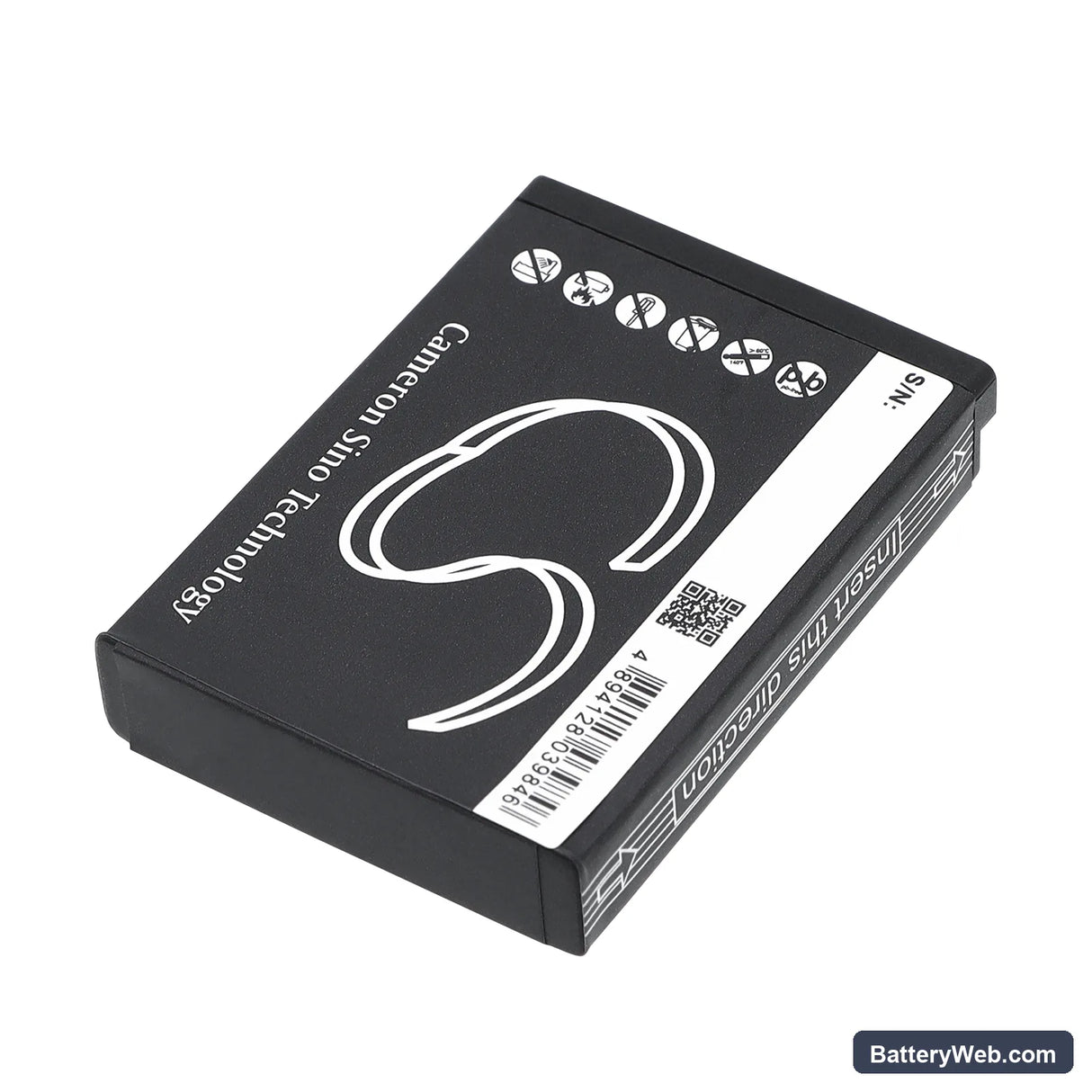 Samsung WB210 Replacement Battery, 3.7V, 750mAh, Li-ion 4