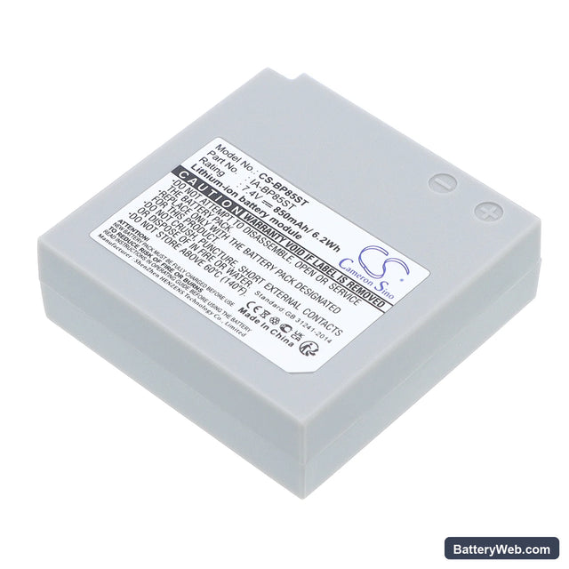 Samsung VP-HMX10 Replacement Battery, 7.4V, 850mAh, Li-ion 1
