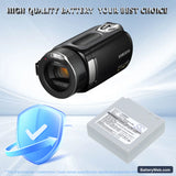 Samsung VP-HMX10 Replacement Battery, 7.4V, 850mAh, Li-ion 6
