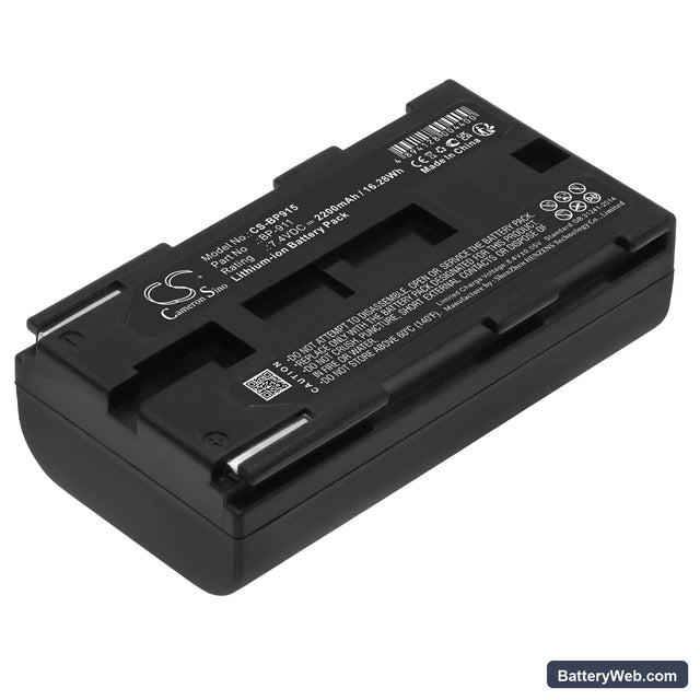Canon ES50 Replacement Battery, 7.4V, 2200mAh, Li-ion 1
