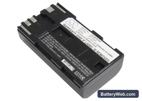 Canon GL1 Replacement Battery, 7.4V, 2200mAh, Li-ion 2