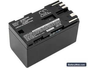 Canon C300 Mark I Replacement Battery, 7.4V, 5200mAh, Li-ion 1
