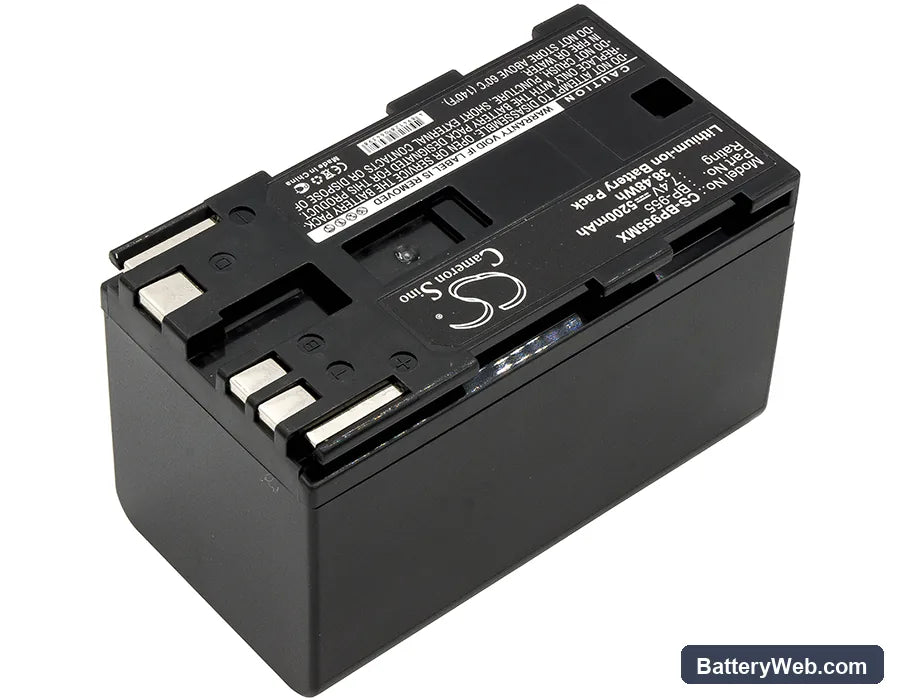 Canon C300 Mark I Replacement Battery, 7.4V, 5200mAh, Li-ion 2