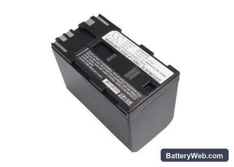 Canon ES-8000V Replacement Battery, 7.4V, 6600mAh, Li-ion 2