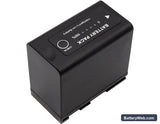 Canon C300 Mark I Replacement Battery, 7.4V, 6600mAh, Li-ion 4