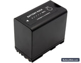Canon XF100 Replacement Battery, 7.4V, 7800mAh, Li-ion 4