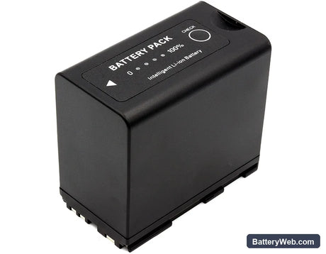Canon XF100 Replacement Battery, 7.4V, 7800mAh, Li-ion 4
