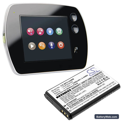Babymoov Touch Screen A014407 Replacement Battery, 3.7V, 1200mAh, Li-ion 4