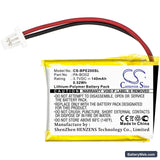 Bang & Olufsen EarSet 2 Replacement Battery, 3.7V, 140mAh, Li-Polymer 3
