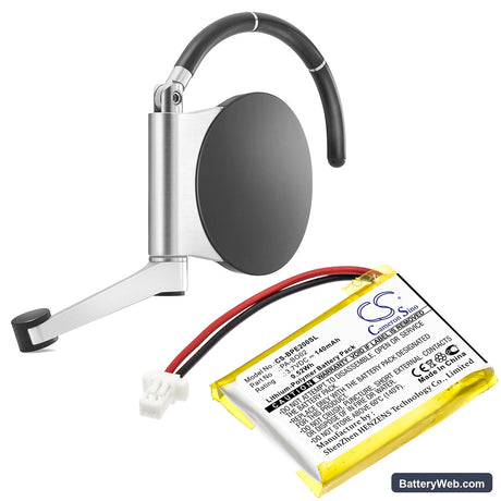 Bang & Olufsen EarSet 2 Replacement Battery, 3.7V, 140mAh, Li-Polymer 6
