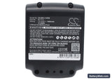 Black & Decker ASL146BT12A Replacement Battery, 14.4V, 1500mAh, Li-ion 1