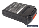 Porter Cable PCC600 Replacement Battery, 20V, 2000mAh, Li-ion 3