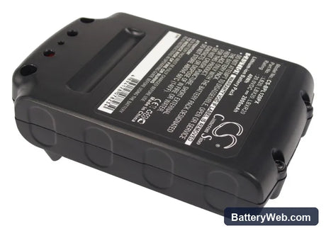 Porter Cable PCC600 Replacement Battery, 20V, 2000mAh, Li-ion 4