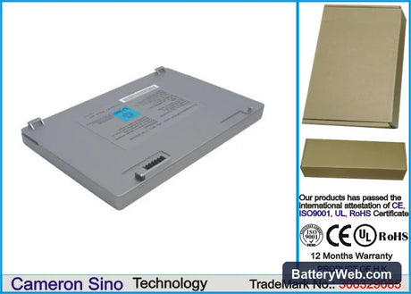 Sony VAIO VGN-U50 Replacement Battery, 11.1V, 4200mAh, Li-Polymer 1