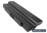 Sony VAIO VGN-C15GPB Replacement Battery, 11.1V, 8800mAh, Li-ion 4