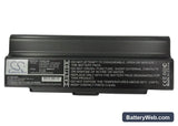 Sony VAIO VGN-C15GPB Replacement Battery, 11.1V, 8800mAh, Li-ion 5