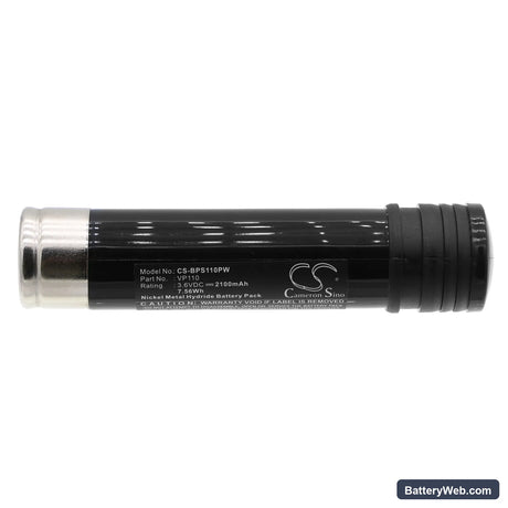 Black & Decker 11271 Replacement Battery, 3.6V, 2100mAh, Ni-MH 3