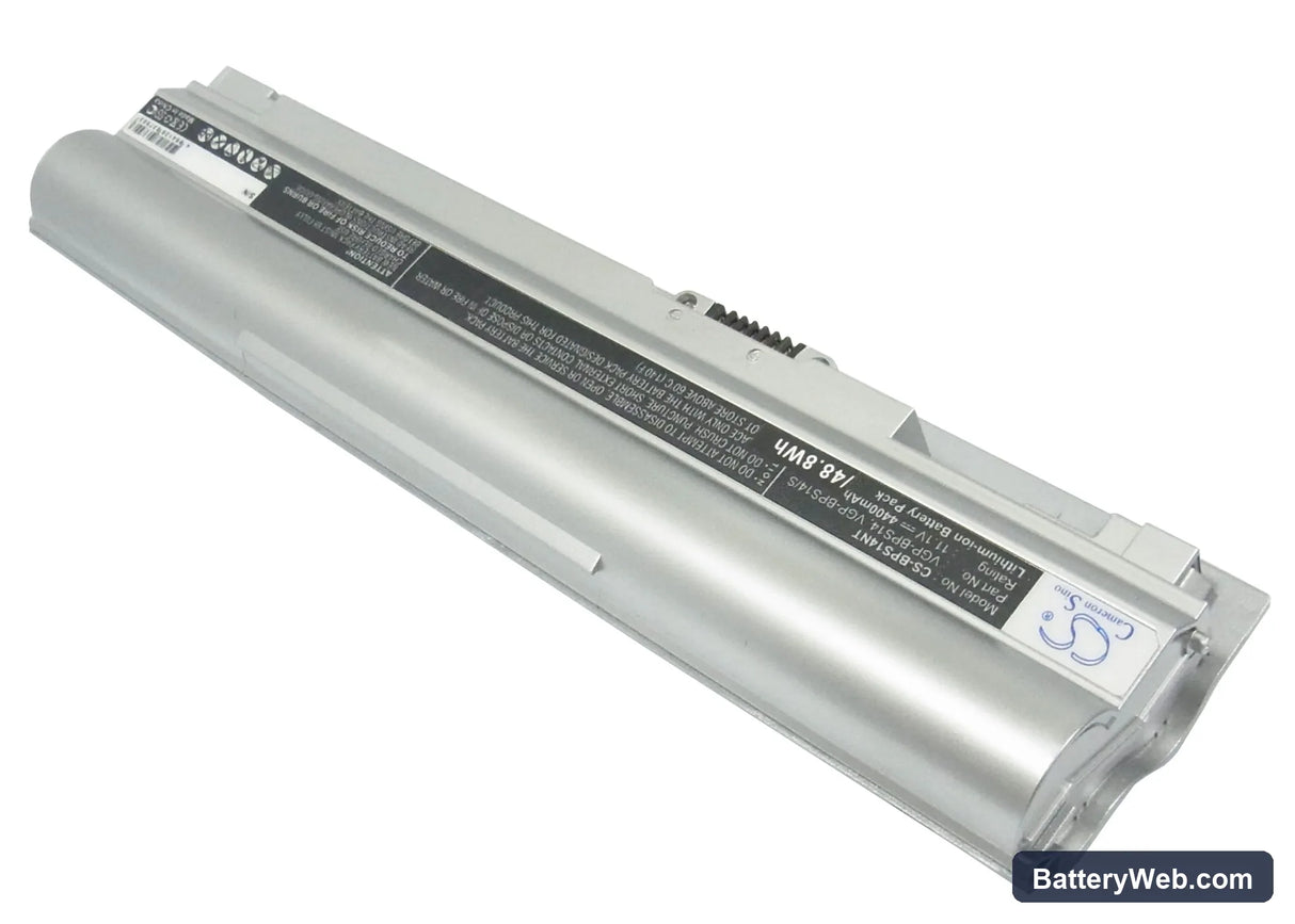 Sony VAIO VGN-TT11M Replacement Battery, 11.1V, 4400mAh, Li-ion 2