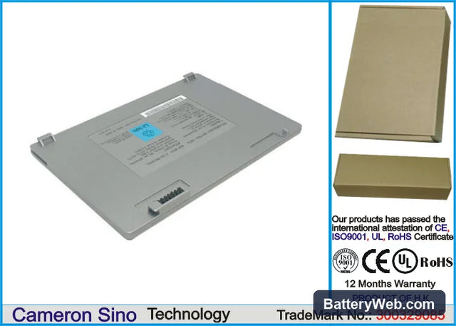Sony VAIO VGN-U50 Replacement Battery, 11.1V, 2100mAh, Li-Polymer 1
