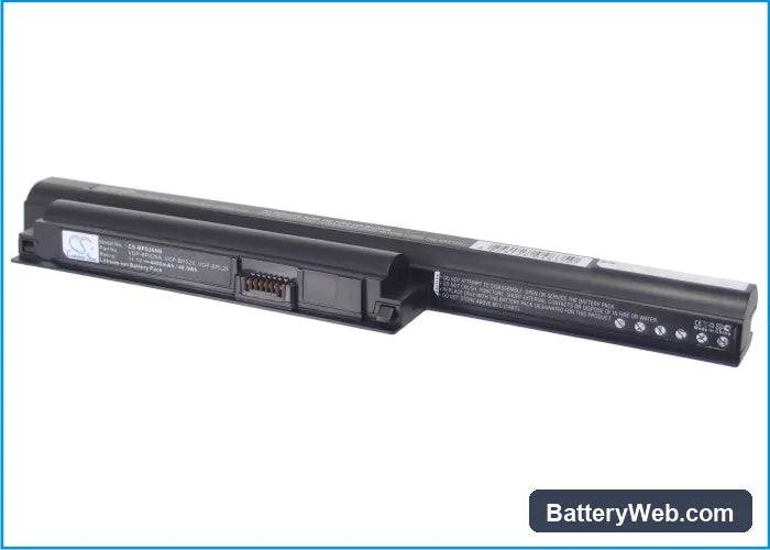 Sony VAIO VPC-CA16EC Replacement Battery, 11.1V, 4400mAh, Li-ion 3