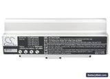 Sony VAIO VGN-C140G/B Replacement Battery, 11.1V, 8800mAh, Li-ion 5