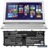Sony VAIO Duo 13 Replacement Battery, 7.5V, 6300mAh, Li-Polymer 5