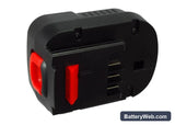 Black & Decker BD12PSK Replacement Battery, 12V, 1500mAh, Ni-MH 2