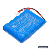 Benning Drucker PT1 Replacement Battery, 6V, 1800mAh, Ni-MH 2