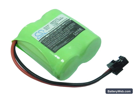 Uniden BBTY-0324001 Replacement Battery, 2.4V, 300mAh, Ni-MH 1
