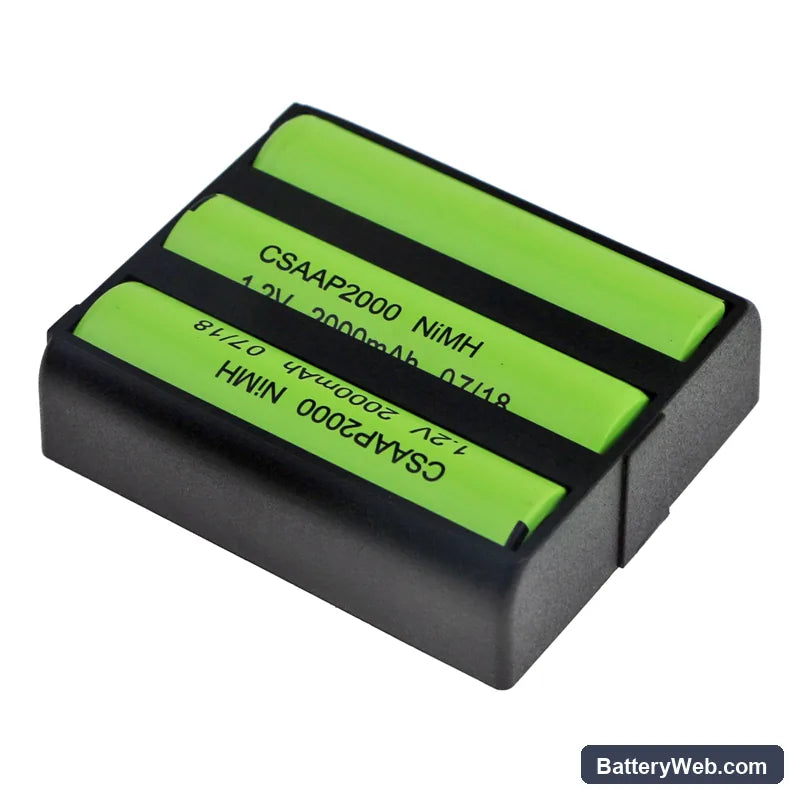 Nomad 22250X Replacement Battery, 3.6V, 2000mAh, Ni-MH 3