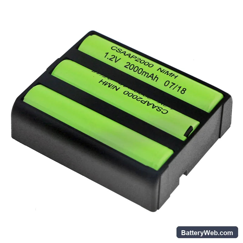 Nomad 22250X Replacement Battery, 3.6V, 2000mAh, Ni-MH 4